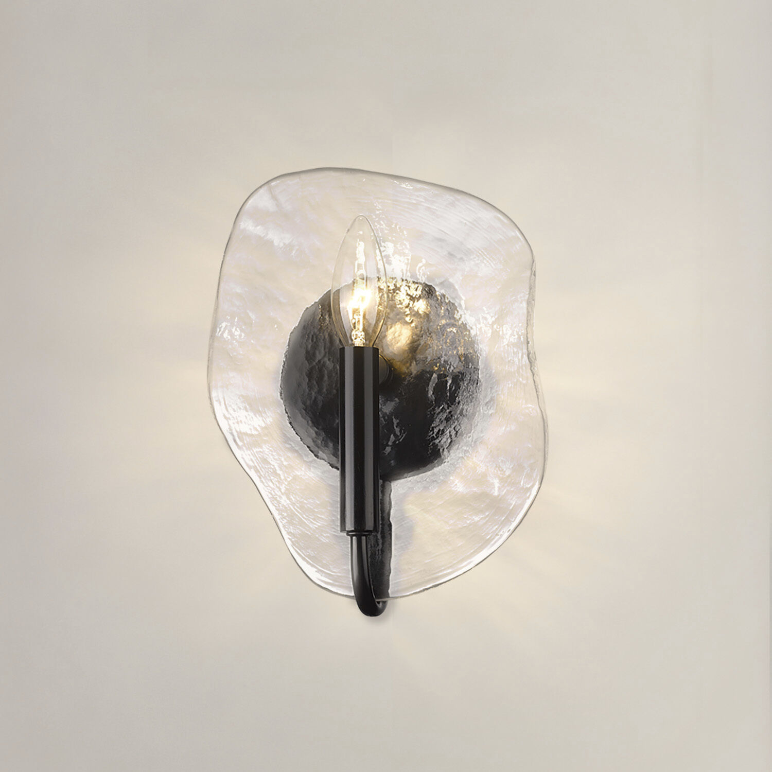 Samara 1 Light 7.75 inch Matte Black Wall Sconce Wall Light