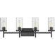 Winslett Vanity Wall Light in Matte Black