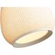 Tela LED 17.75 inch Sand Yellow Pendant Ceiling Light