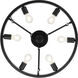 Castile 6 Light 24 inch Matte Black Semi-Flush Mount Ceiling Light