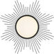 Kieran LED 24 inch Matte Black Flush Mount Ceiling Light