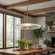 Luminwood 1 Light 24 inch Polished Nickel Pendant Ceiling Light