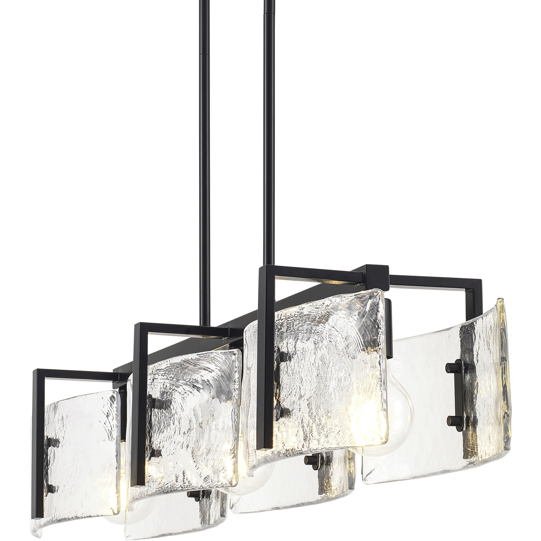 Aenon Island Light Ceiling Light in Matte Black