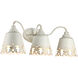 Eloise 3 Light 27.5 inch Antique Ivory Vanity Light Wall Light