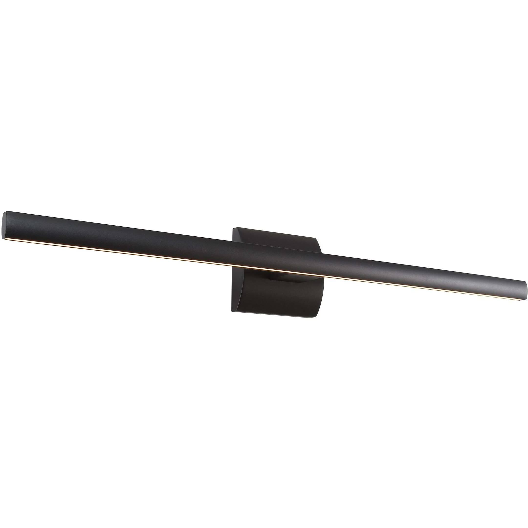 Vireo Vanity Wall Light in Sand Black
