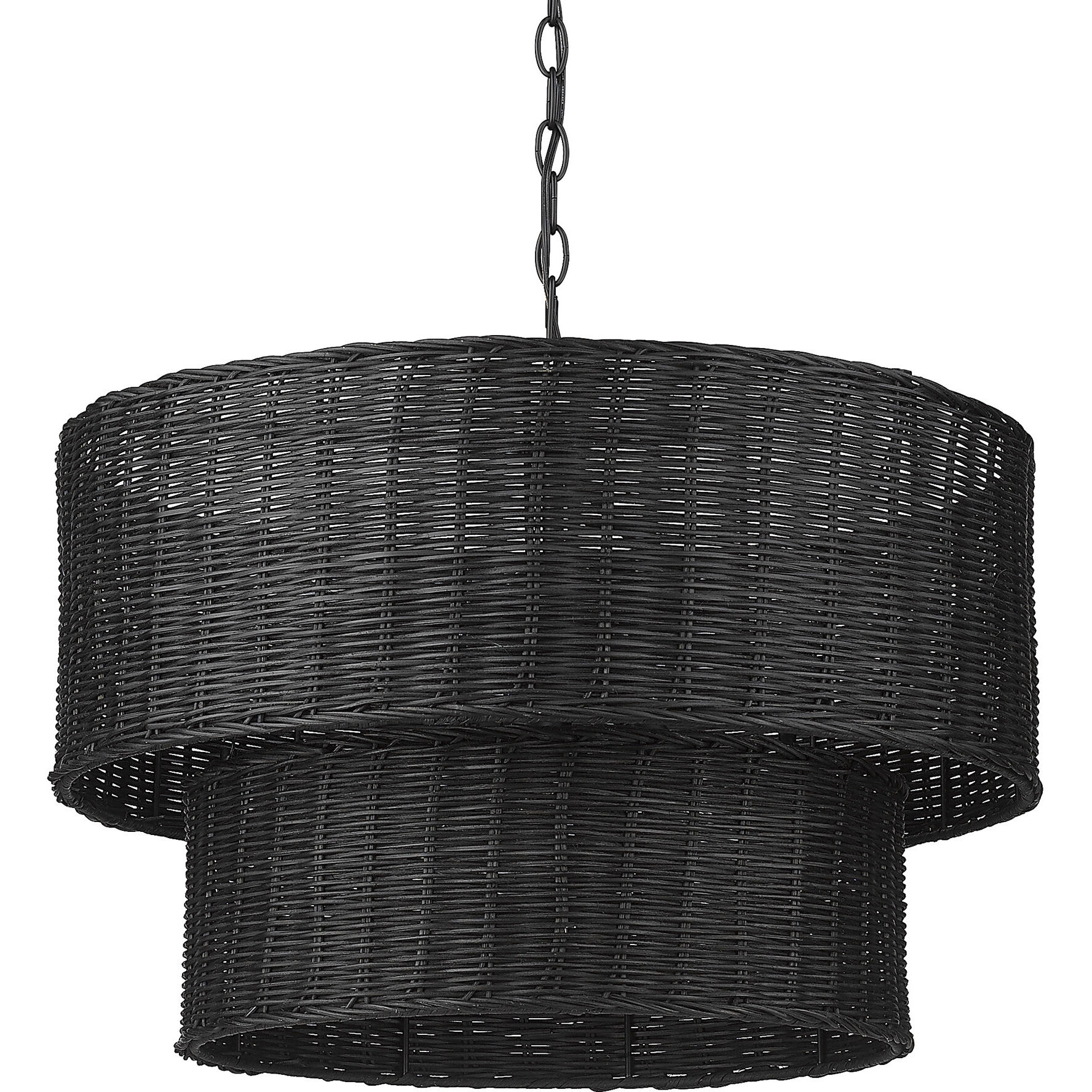 Erma 22.38 inch 60.00 watt Matte Black Chandelier Ceiling Light