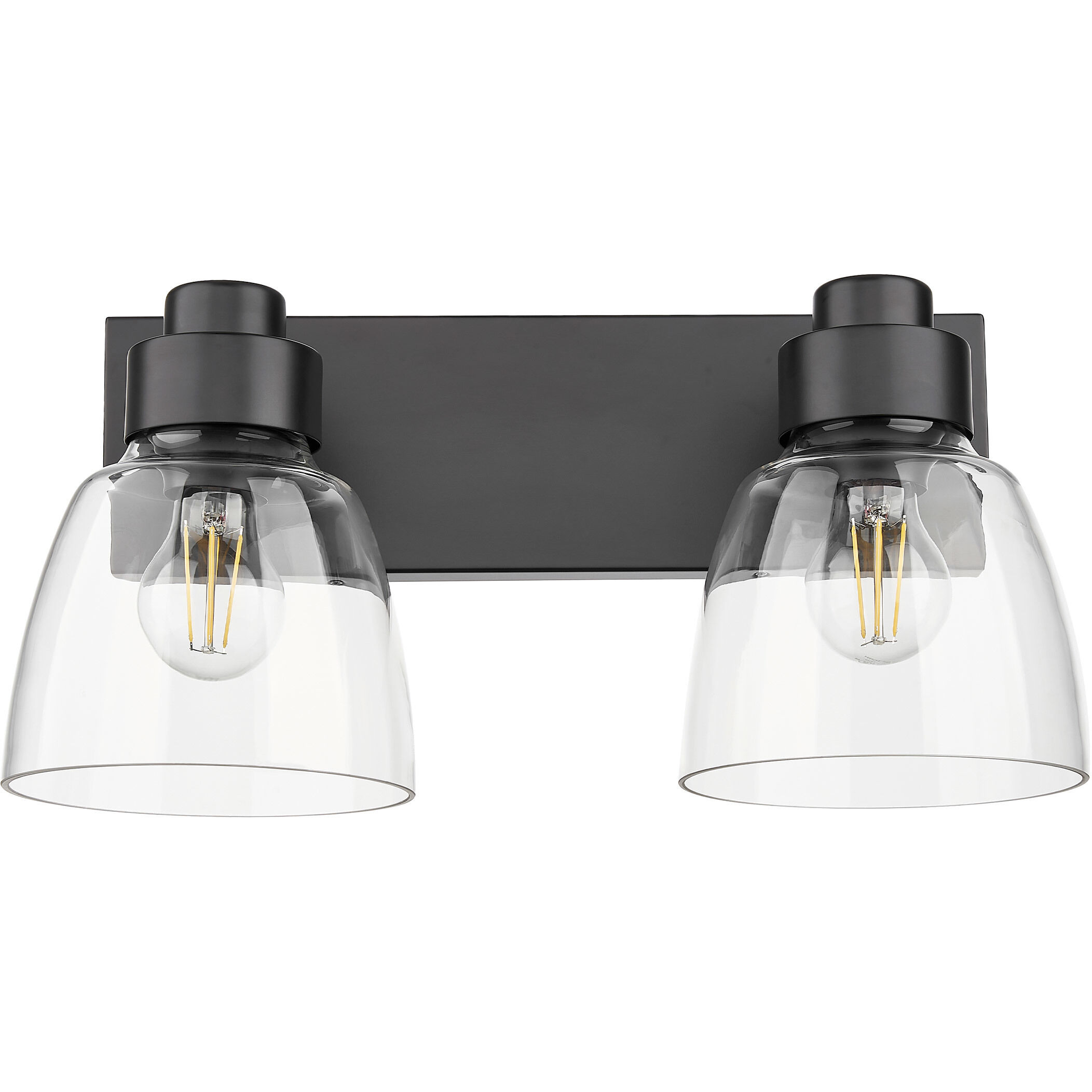 Remy Vanity Wall Light in Matte Black