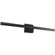 Vireo LED 31.75 inch Sand Black Bath Bar Wall Light