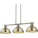 Yep Duncan Island Light Ceiling Light in Rubbed Bronze