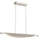 Yep Luma Island Light Ceiling Light in Sand Nickel
