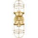 Seaport 2 Light 5 inch Brushed Champagne Bronze Wall Sconce Wall Light