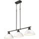 Yep Duncan Island Light Ceiling Light in Rubbed Bronze, White