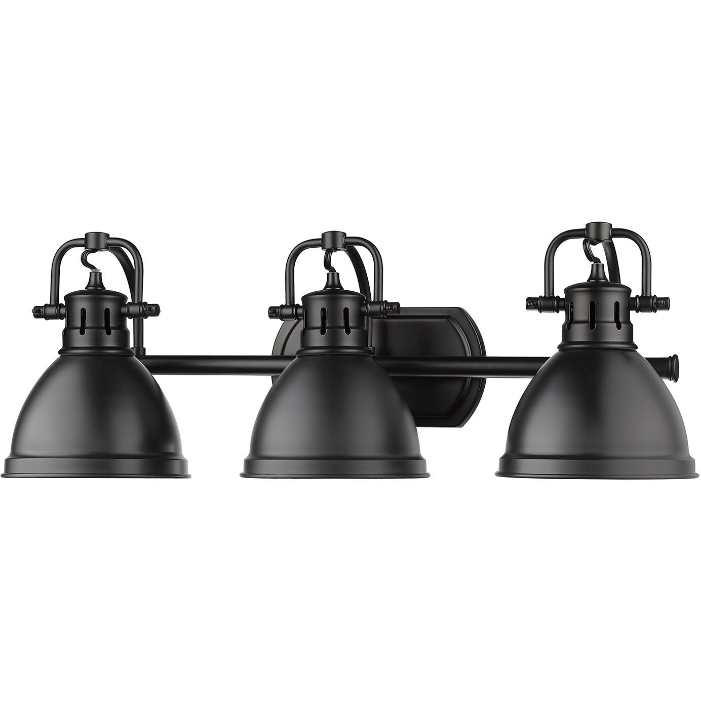 Yep Duncan Vanity Wall Light in Matte Black