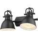 Yep Duncan Vanity Wall Light in Matte Black