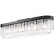 Ciara 6 Light 10 inch Matte Black Flush Mount Ceiling Light