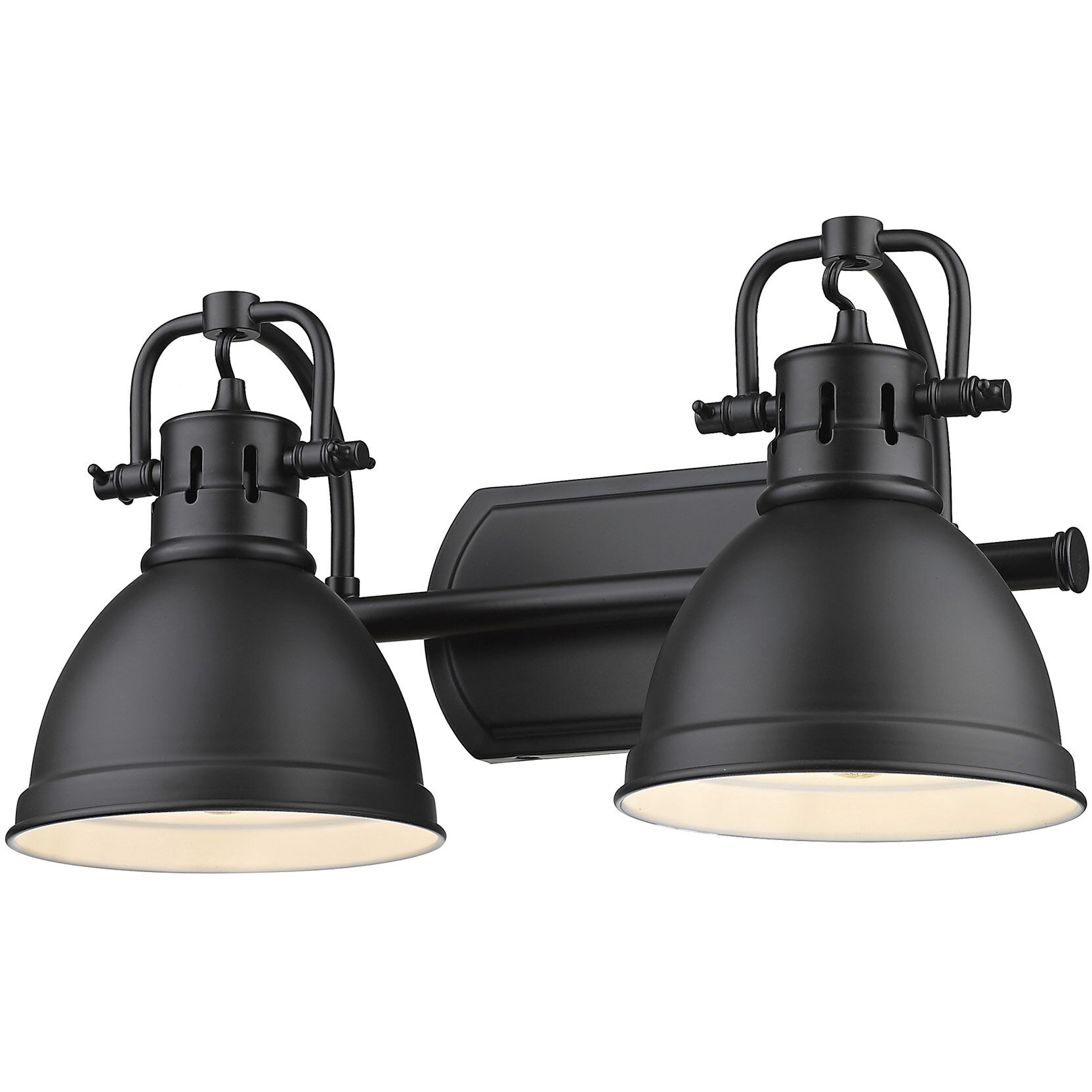 Yep Duncan Vanity Wall Light in Matte Black