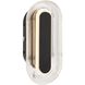 Wry Plexus 1 Light 5.88 inch Matte Black Outdoor Wall Light