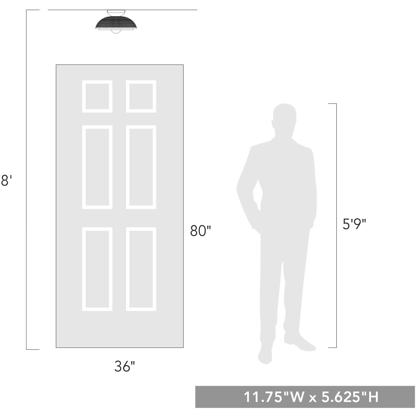 Crawford 1 Light 11.75 inch Brushed Champagne Brass Flush Mount Ceiling Light