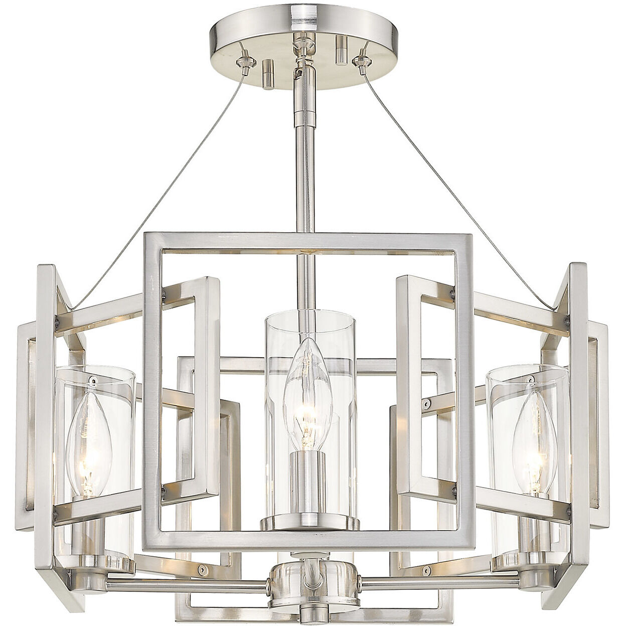 Marco 4 Light 16 inch Pewter Pendant Ceiling Light