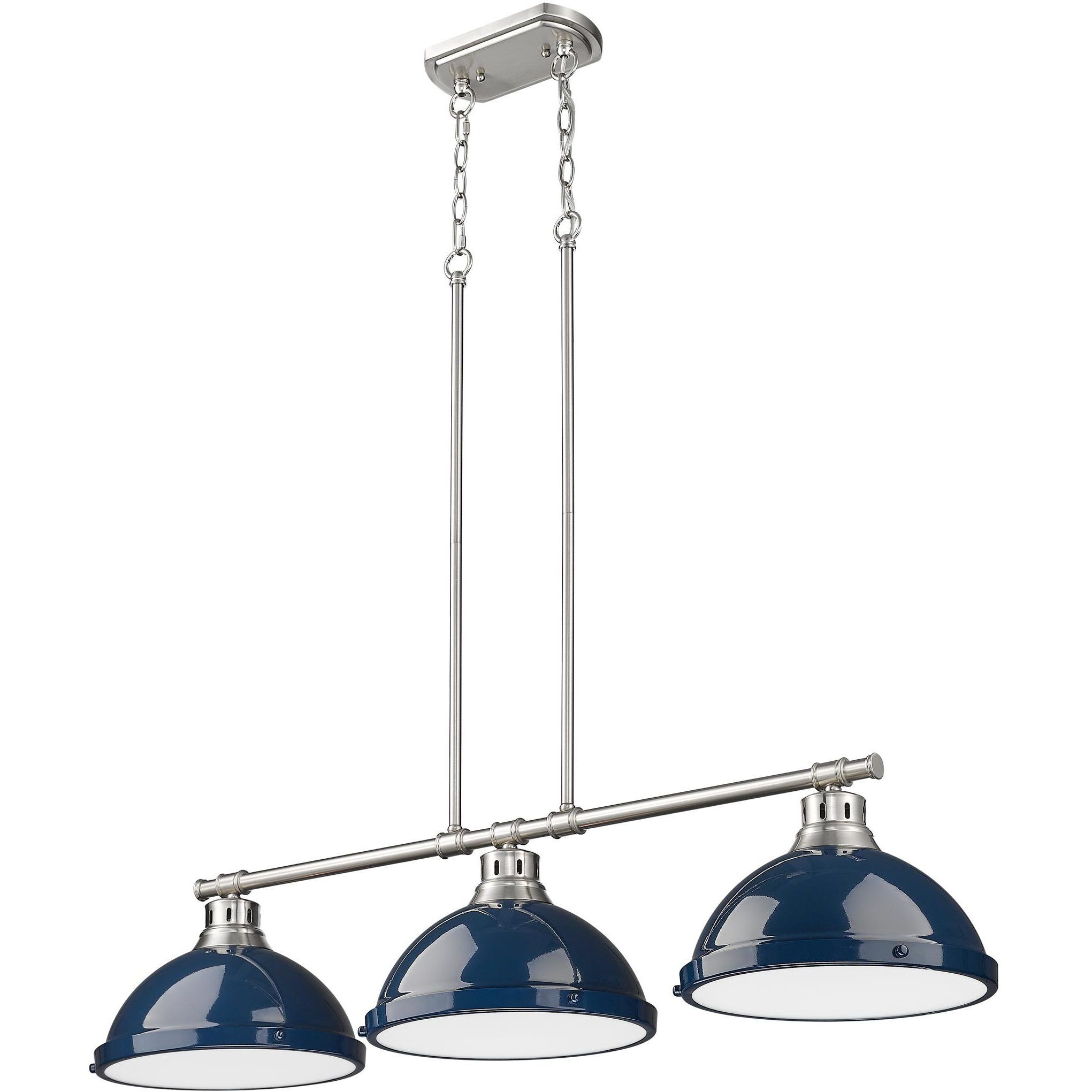 Yep Duncan Island Light Ceiling Light in Pewter, Navy