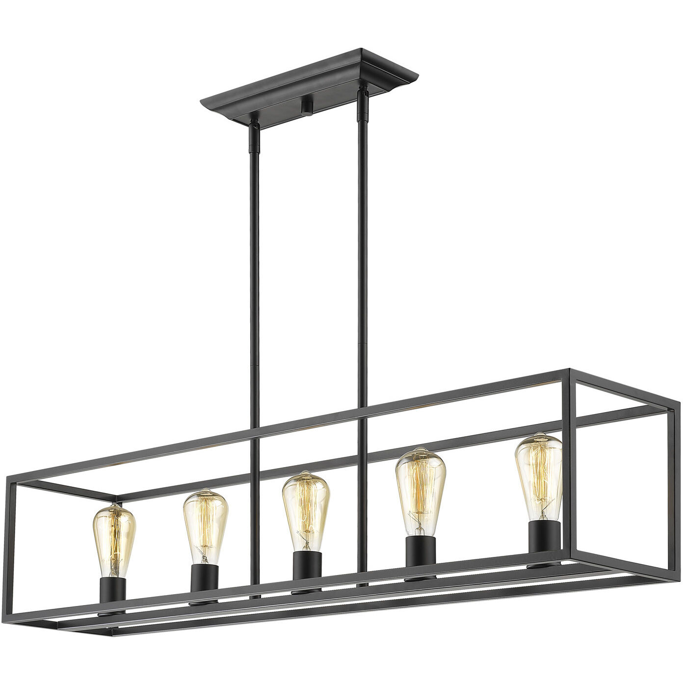 Wesson Island Light Ceiling Light in Matte Black