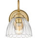 Audra Wall Sconce Wall Light in Brushed Champagne Bronze