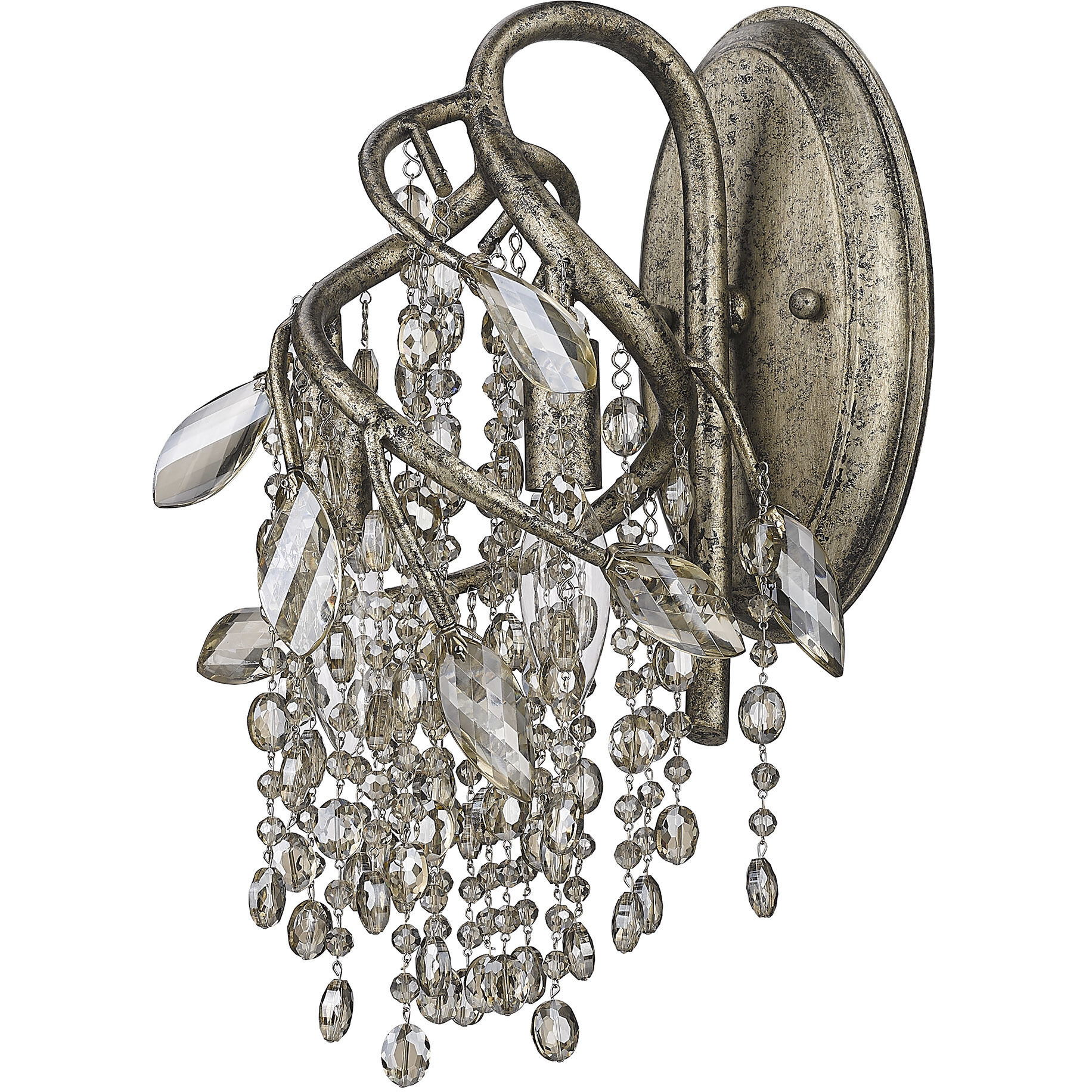 Autumn Twilight 2 Light 8 inch Mystic Gold Wall Sconce Wall Light