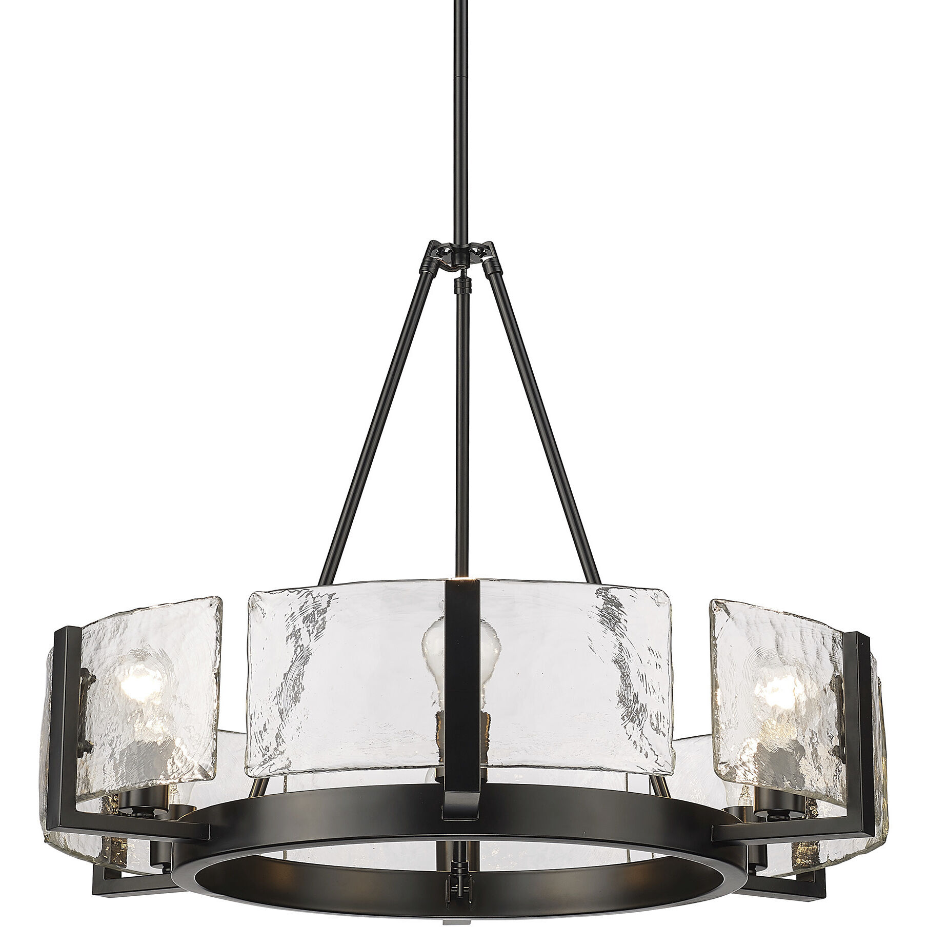 Aenon 27.75 inch 60.00 watt Matte Black Chandelier Ceiling Light