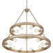 Castile 15 Light 32 inch French Gold Chandelier Ceiling Light