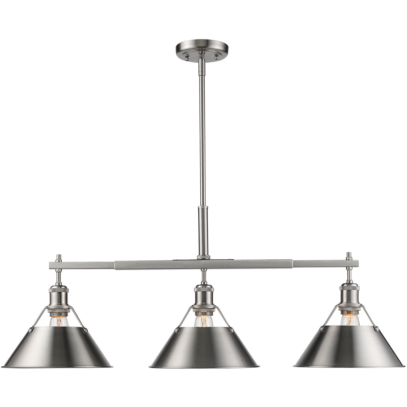 Yep Orwell 3 Light 35.75 inch Island Light