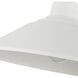 Journey 1 Light 12 inch Natural White Semi-Flush Ceiling Light