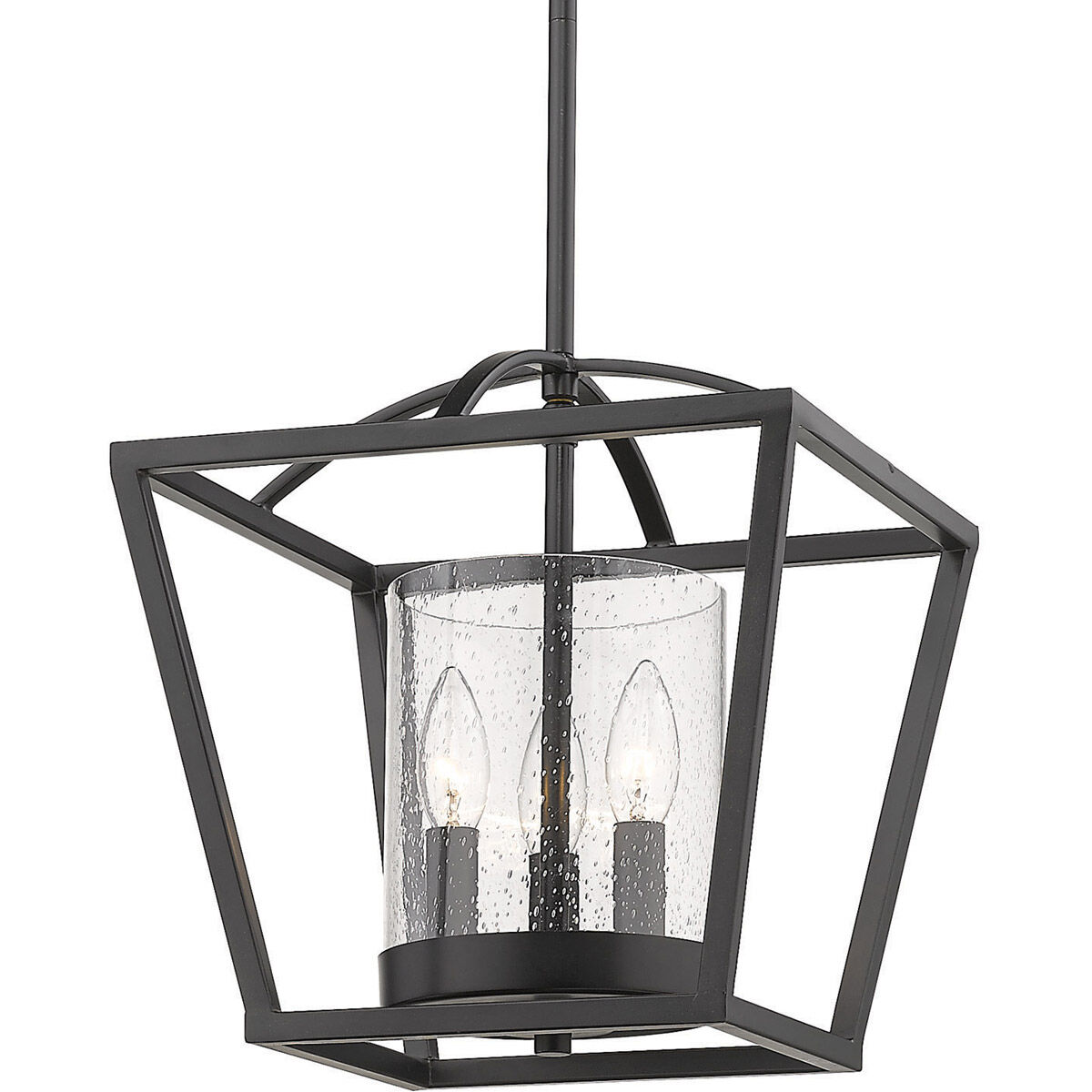 Black mini chandelier cheap