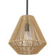 Valentina 1 Light 12.25 inch Matte Black Pendant Ceiling Light, Medium