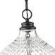 Adeline 3 Light 11.13 inch Matte Black Pendant Ceiling Light