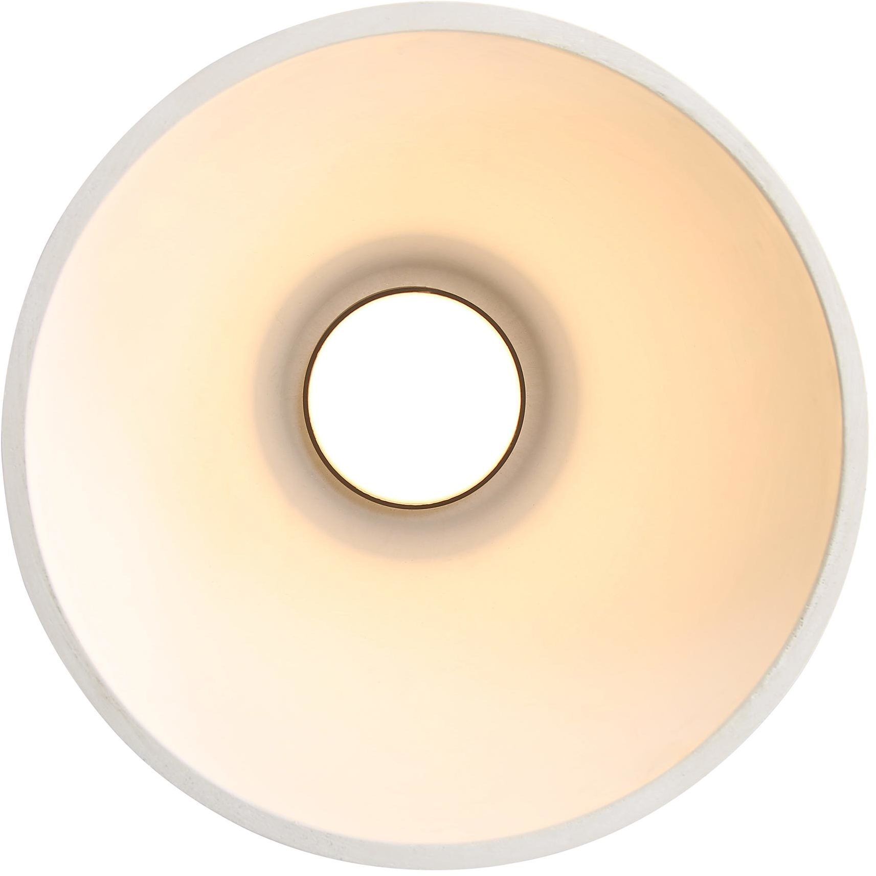 Aethera Pendant Ceiling Light in White Sandstone Cement