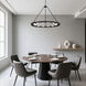Castile 12 Light 40 inch Matte Black Chandelier Ceiling Light