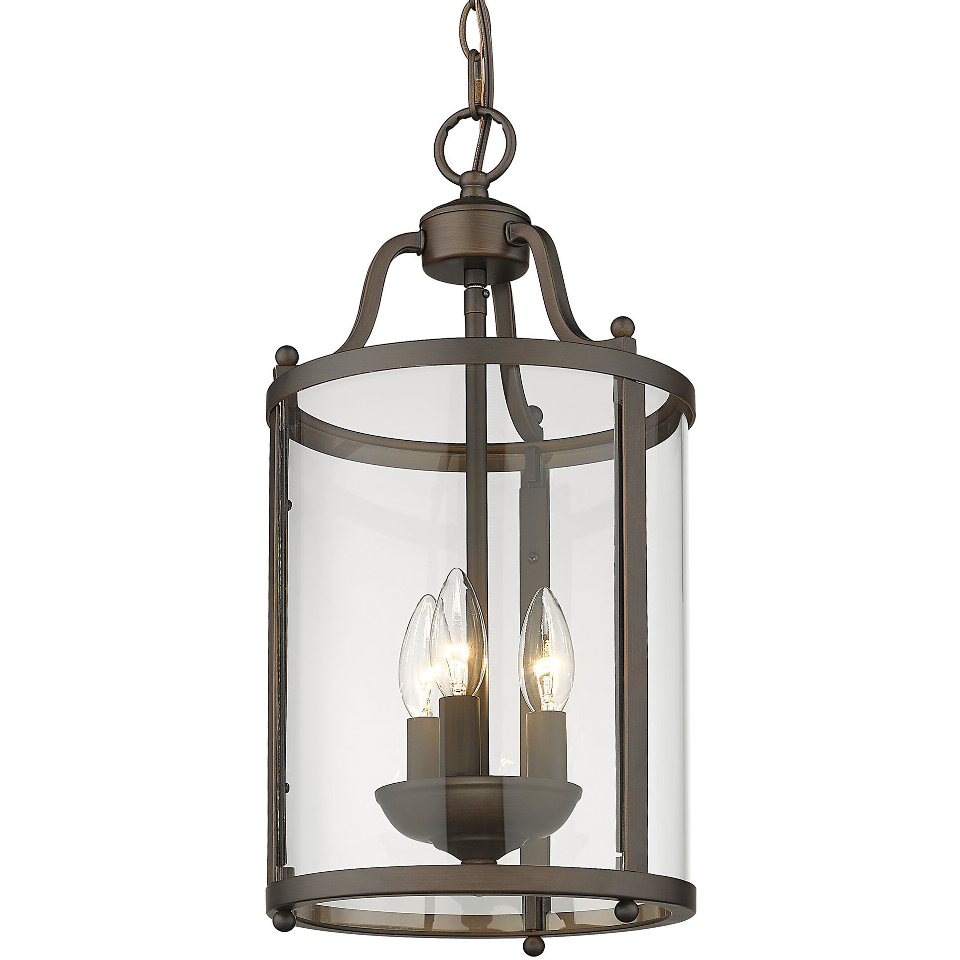 Payton Pendant Ceiling Light in Rubbed Bronze