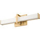 Elon LED 19 inch Brushed Champagne Bronze Vanity Light Wall Light
