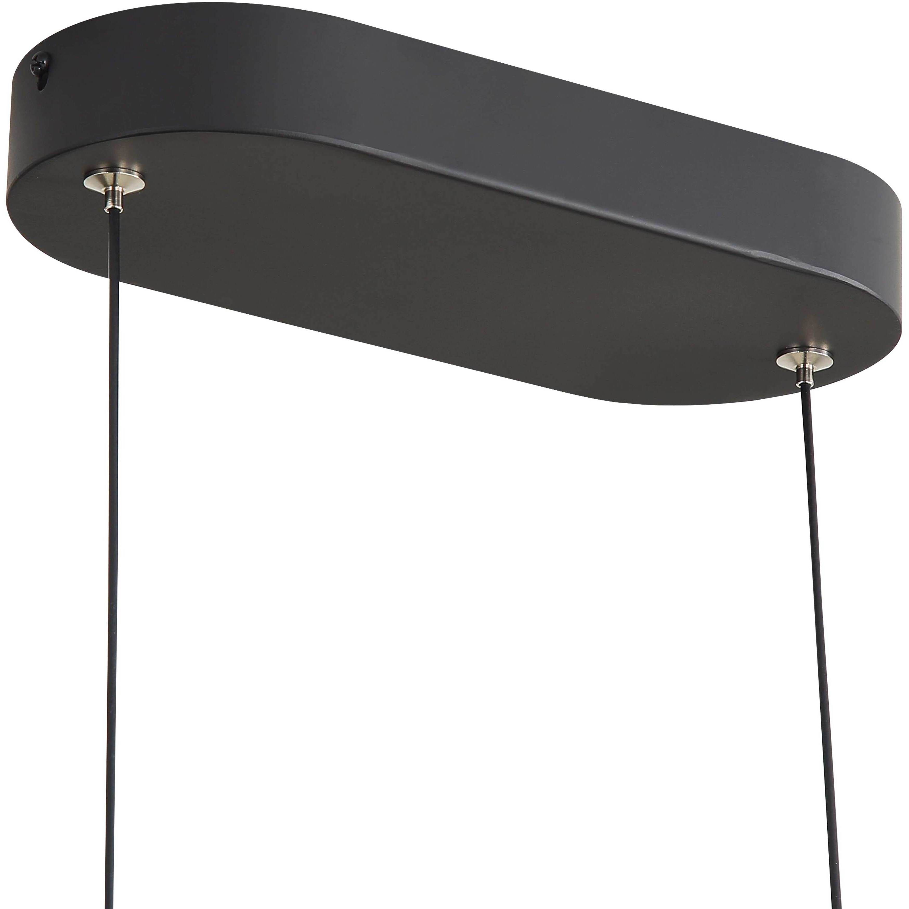Faroe Island Light Ceiling Light in Flecked Black/Grey