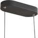 Faroe Island Light Ceiling Light in Flecked Black/Grey