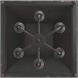 Abingdon Pendant Ceiling Light in Antique Black Iron