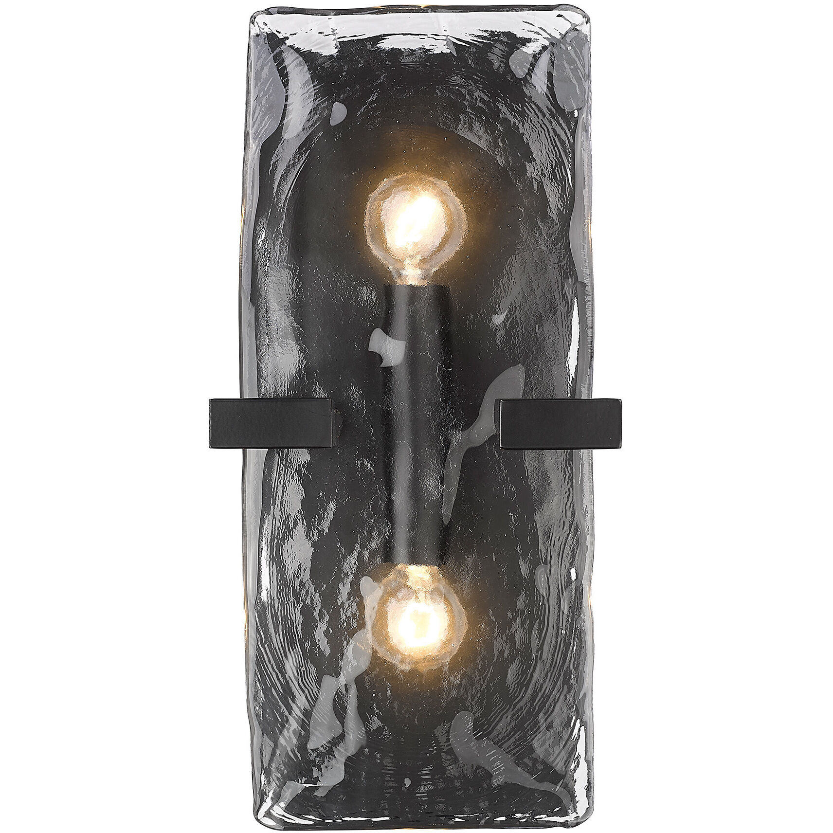 Aenon 2 Light 6.25 inch Matte Black Wall Sconce Wall Light