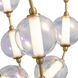 Pearla LED 34.63 inch Brushed Champagne Bronze Pendant Ceiling Light