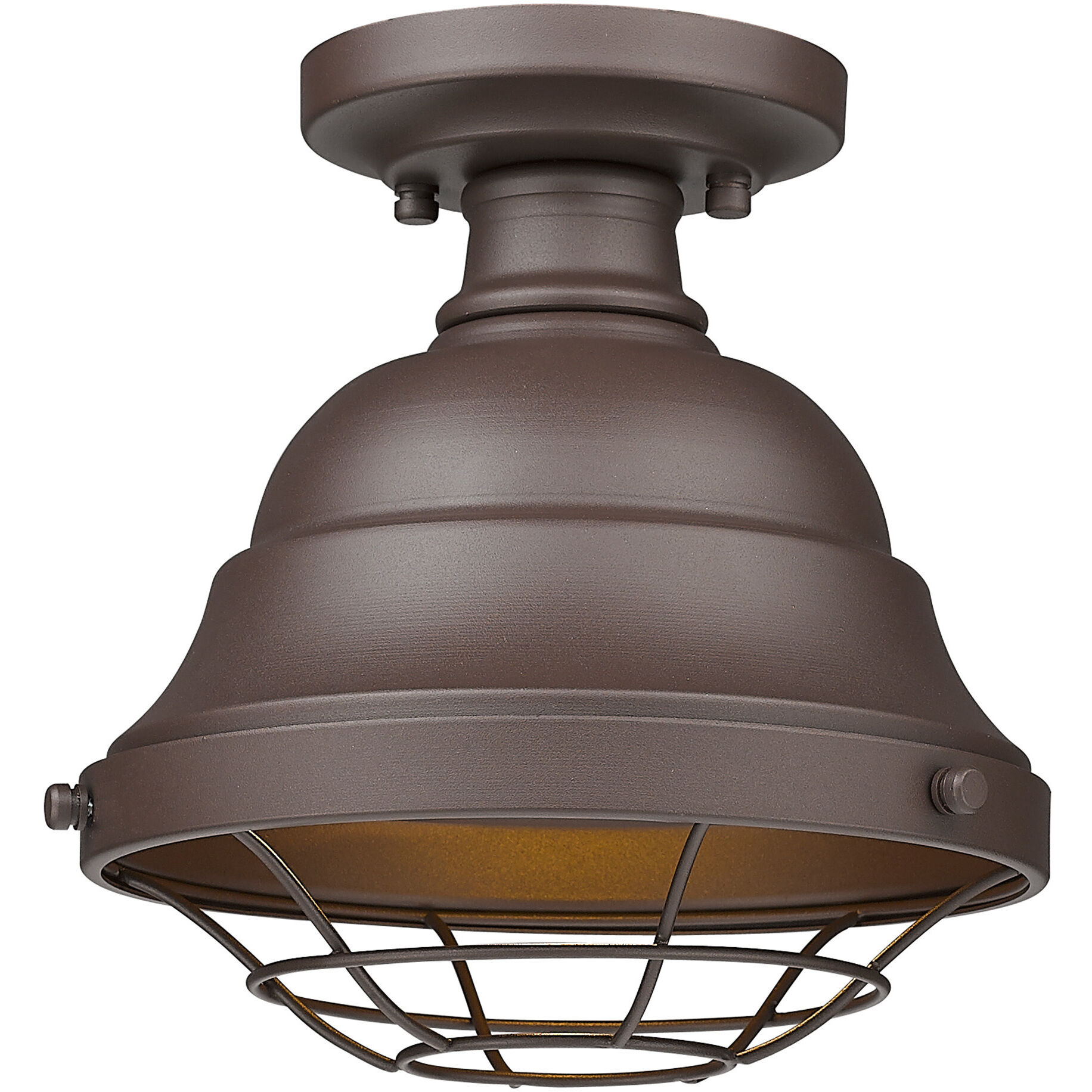 Bartlett 1 Light 8.63 inch Textured Bronze Outdoor Ceiling