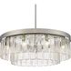 Ciara 9 Light 27 inch Peruvian Silver Chandelier Ceiling Light