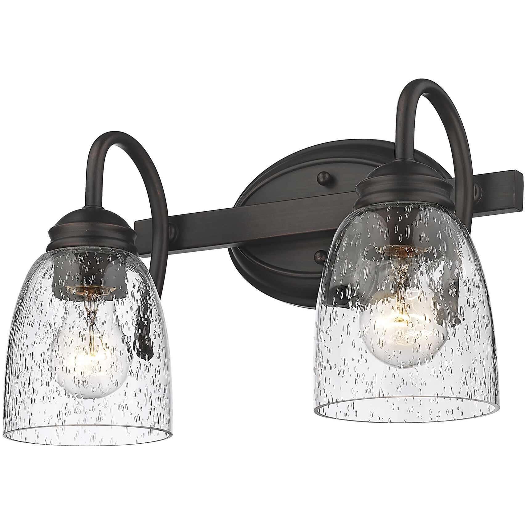 Parrish Vanity Wall Light in Rubbed Bronze