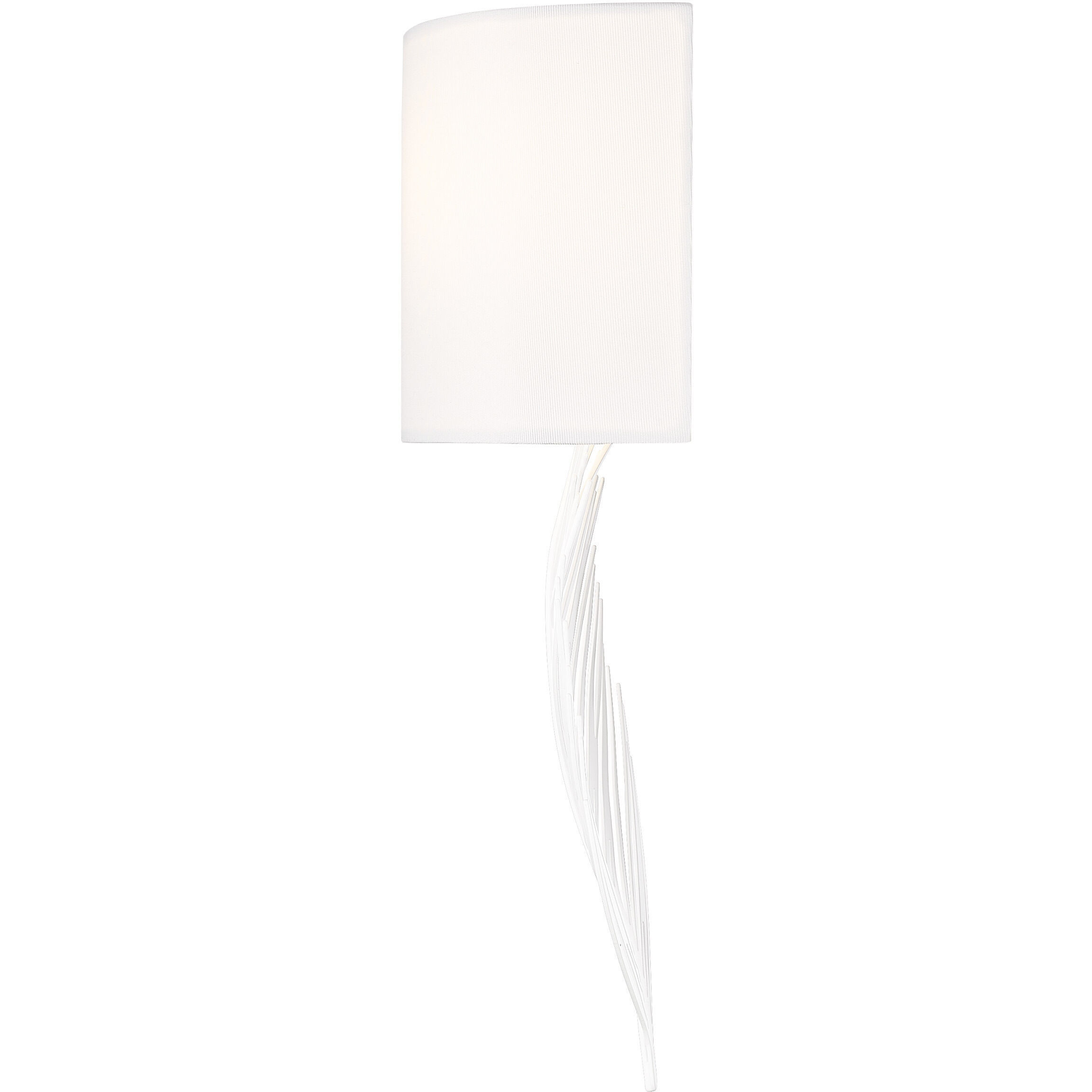 Cay 2 Light 9.5 inch Matte White Wall Sconce Wall Light