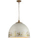 Alison Pendant Ceiling Light in Antique Ivory
