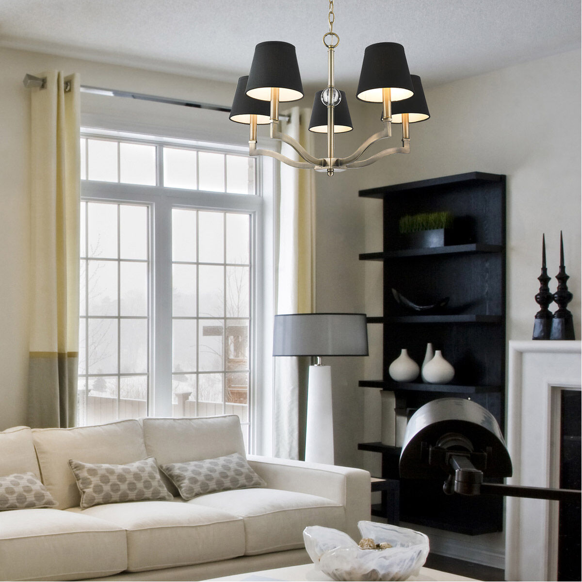 25 inch deals chandelier