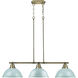 Duncan 3 Light 10.88 inch Island Light